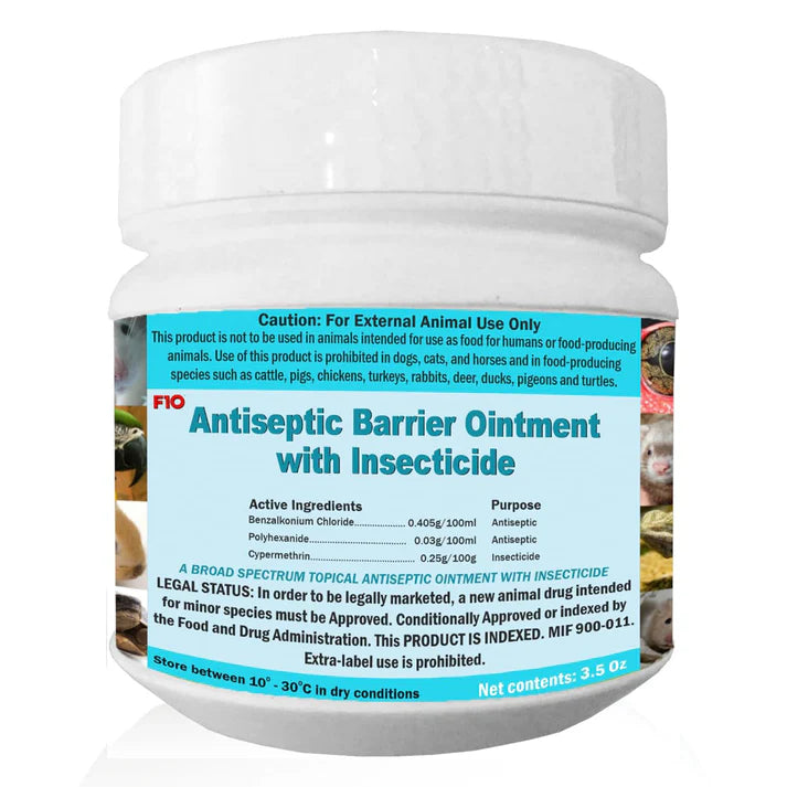 F10 Antiseptic Barrier Ointment with Insecticide 100g